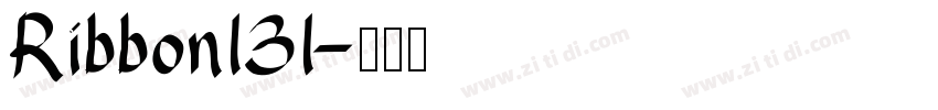 Ribbon131字体转换