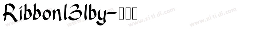 Ribbon131by字体转换