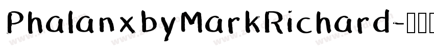 PhalanxbyMarkRichard字体转换