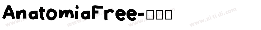 AnatomiaFree字体转换