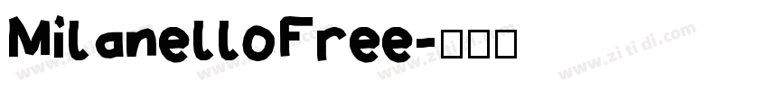 MilanelloFree字体转换