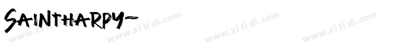 Saintharpy字体转换