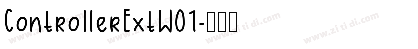 ControllerExtW01字体转换