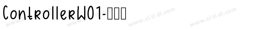 ControllerW01字体转换