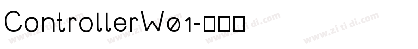 ControllerW01字体转换