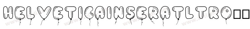 HelveticaInseratLTRo字体转换