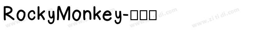 RockyMonkey字体转换
