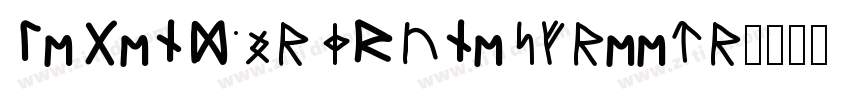 LegendaryRunesFreeTr字体转换