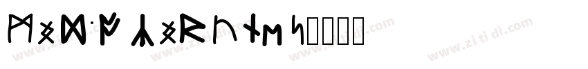 MadokaRunes字体转换