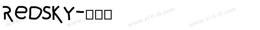 RedSky字体转换