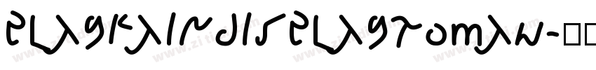 playfairdisplayRoman字体转换