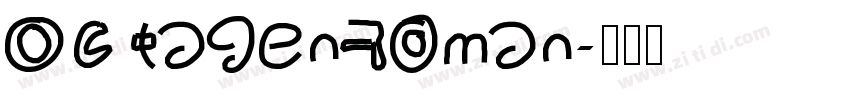 OctagenRoman字体转换