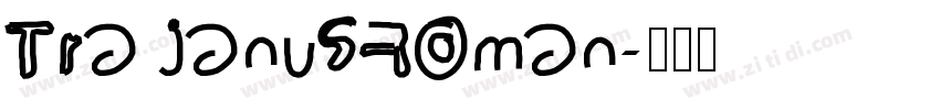 TrajanusRoman字体转换