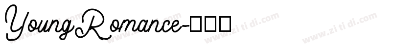 YoungRomance字体转换