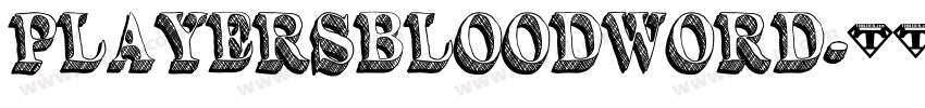 PlayersBloodWord字体转换