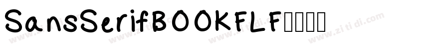 SansSerifBOOKFLF字体转换