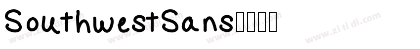 SouthwestSans字体转换