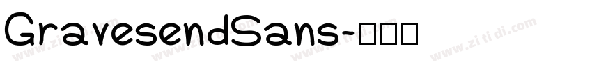 GravesendSans字体转换