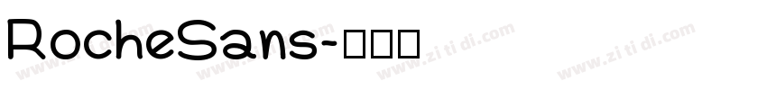 RocheSans字体转换