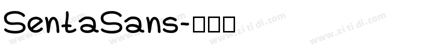 SentaSans字体转换