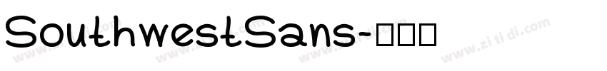 SouthwestSans字体转换