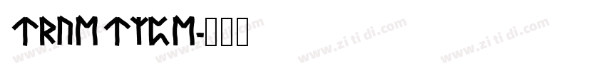 TrueType字体转换