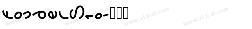 fouderS10字体转换