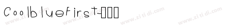 CoolblueFirst字体转换