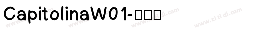 CapitolinaW01字体转换
