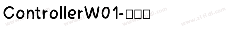ControllerW01字体转换