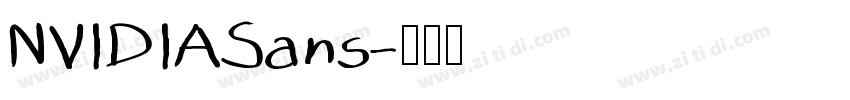NVIDIASans字体转换