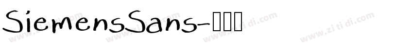 SiemensSans字体转换