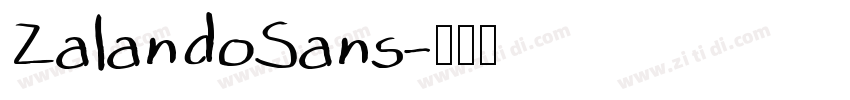 ZalandoSans字体转换