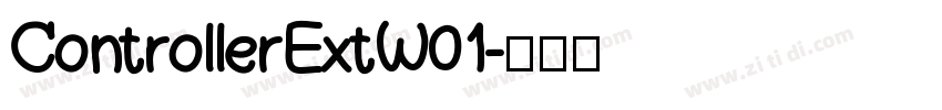 ControllerExtW01字体转换