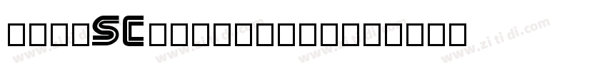 logoSCunboundsans字体转换
