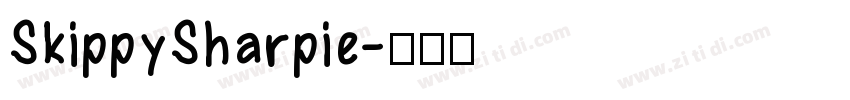 SkippySharpie字体转换