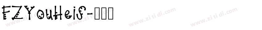 FZYouHeiS字体转换