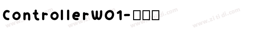ControllerW01字体转换