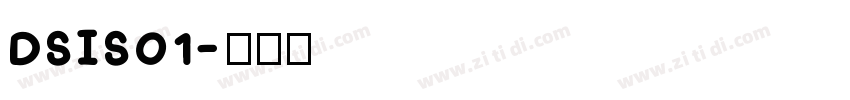DSIS01字体转换