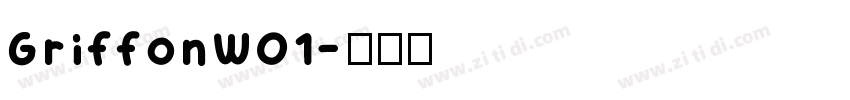 GriffonW01字体转换