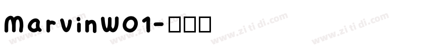 MarvinW01字体转换
