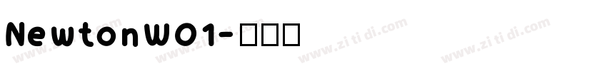 NewtonW01字体转换