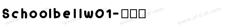 Schoolbellw01字体转换