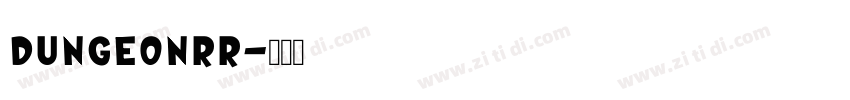 DungeonRR字体转换