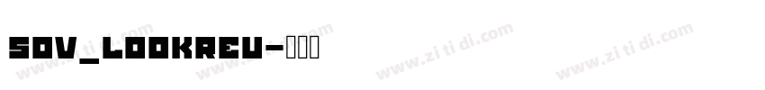 SOV_LookReu字体转换