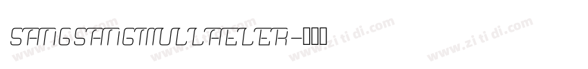 SangSangMullaeler字体转换
