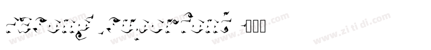 FZSong_Superfont字体转换
