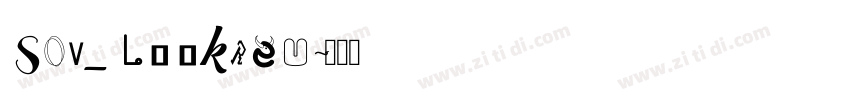SOV_LookReu字体转换