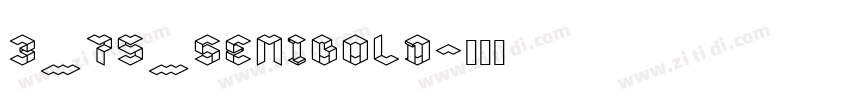 3_75_SemiBold字体转换
