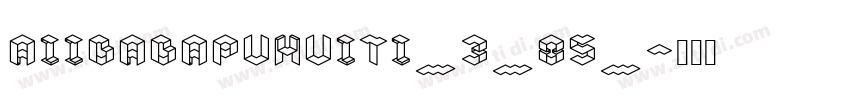 AIibabaPuHuiTi_3_85_字体转换
